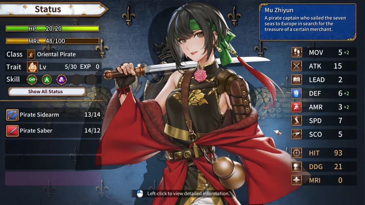 Banner of the Maid - The Oriental Pirate