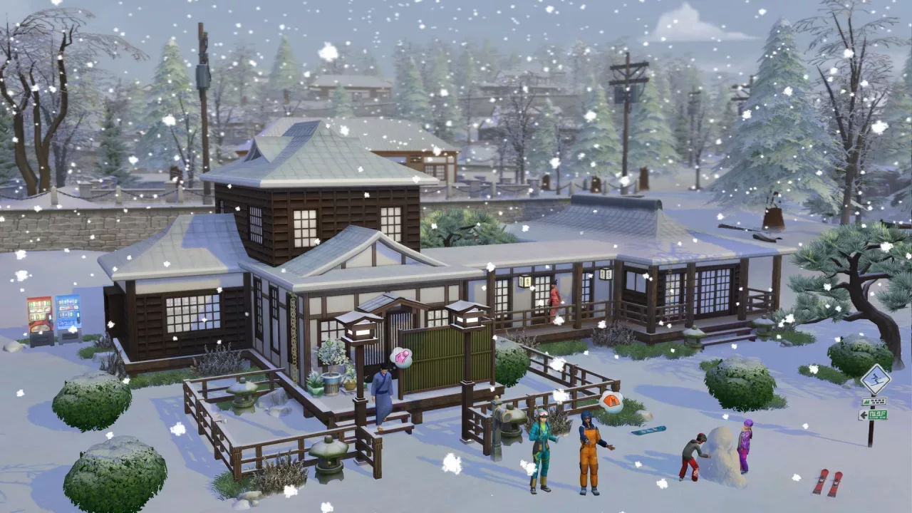 The Sims™ 4 Снежные просторы Дополнение