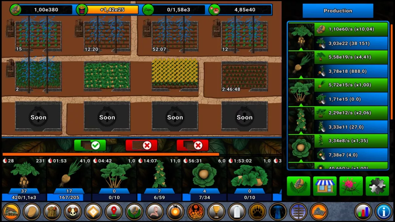 Farmer Against Potatoes Idle