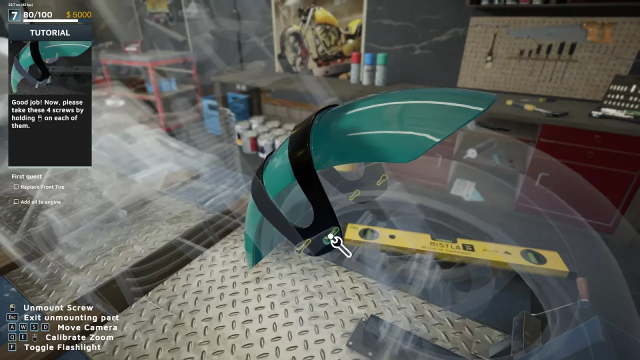 Motorcycle Mechanic Simulator 2021: Prologue