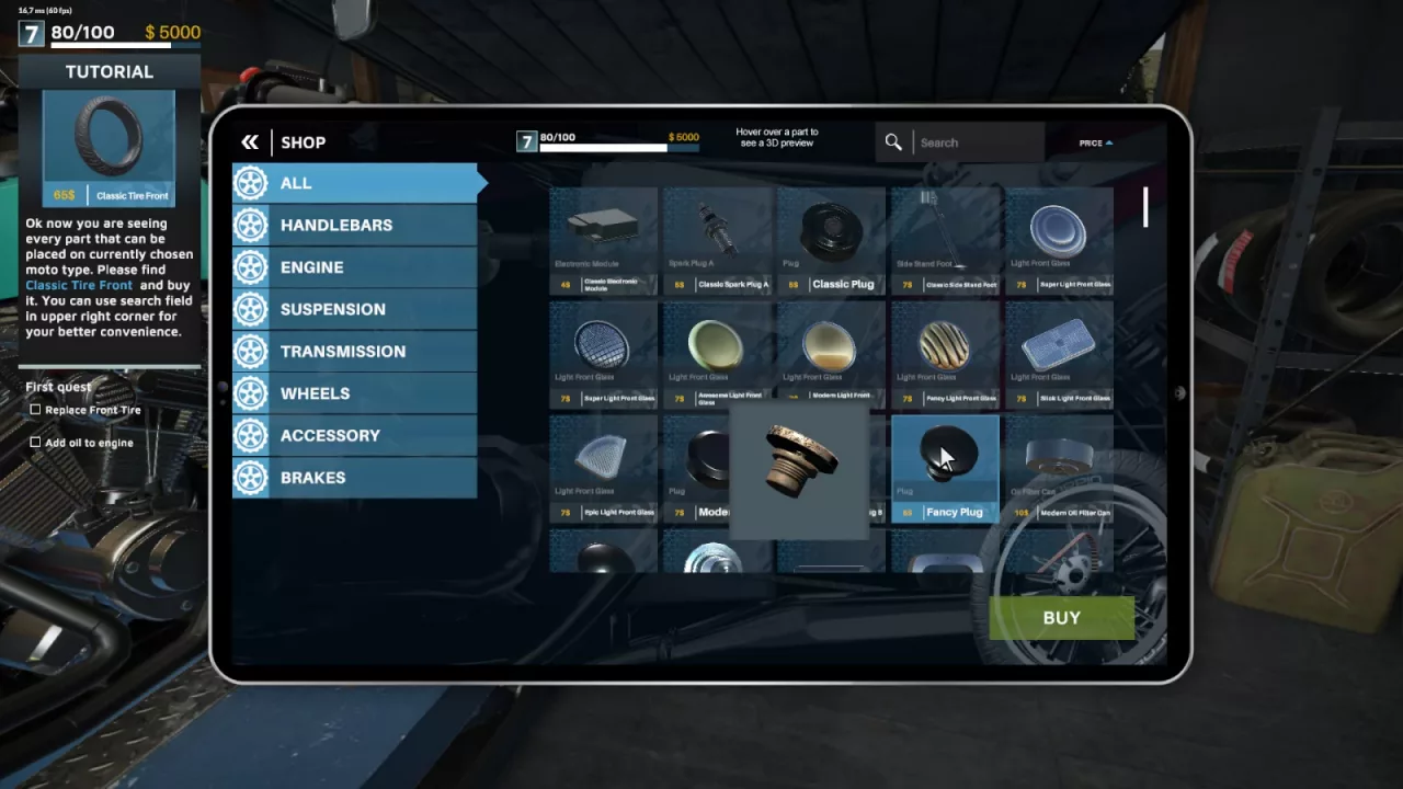 Motorcycle Mechanic Simulator 2021: Prologue