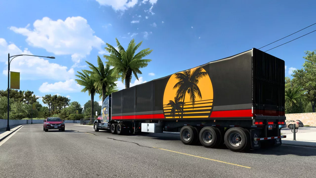 American Truck Simulator - Retrowave Paint Jobs Pack