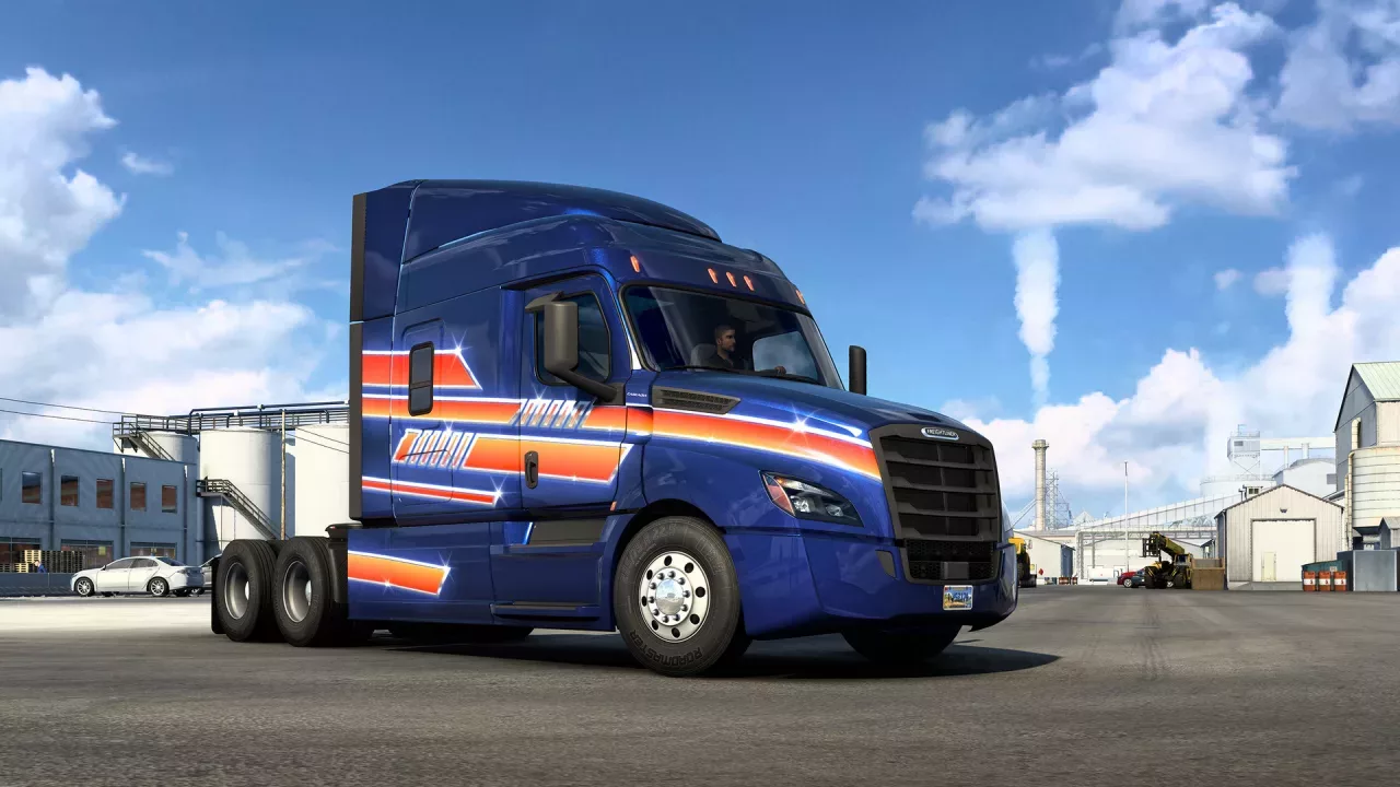 American Truck Simulator - Retrowave Paint Jobs Pack