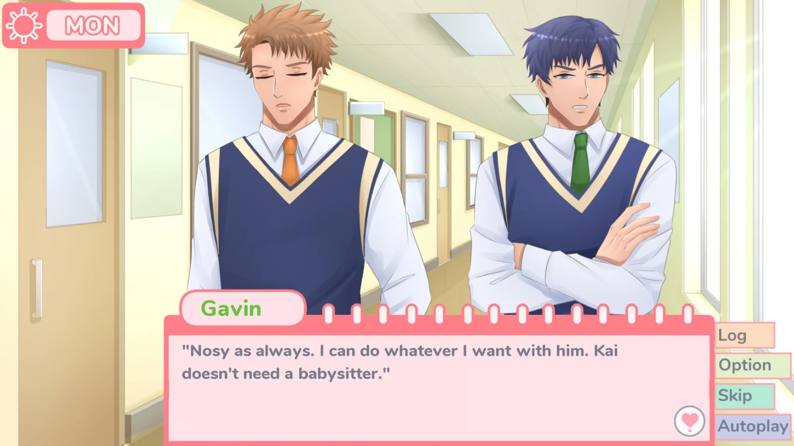 My Nemesis and Hero - Slice of Life Boys Love (BL) Visual Novel