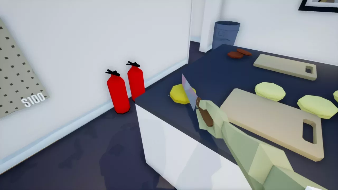 One-armed cook