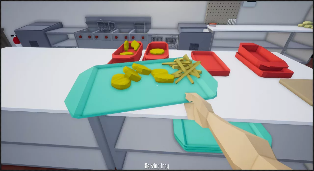 One-armed cook