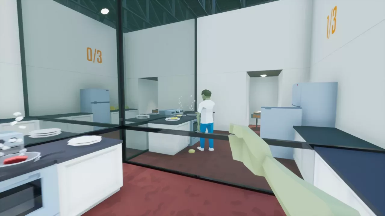 One-armed cook
