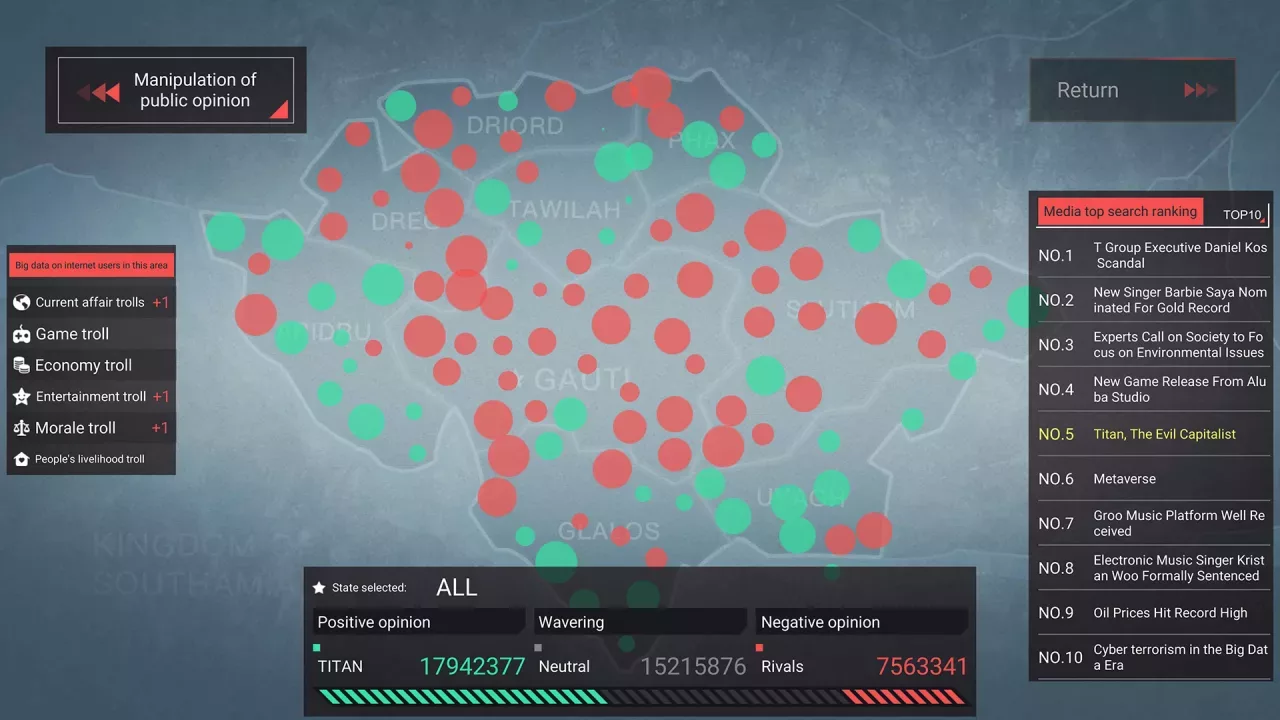 Cyber Manhunt - A Company Man of Titan