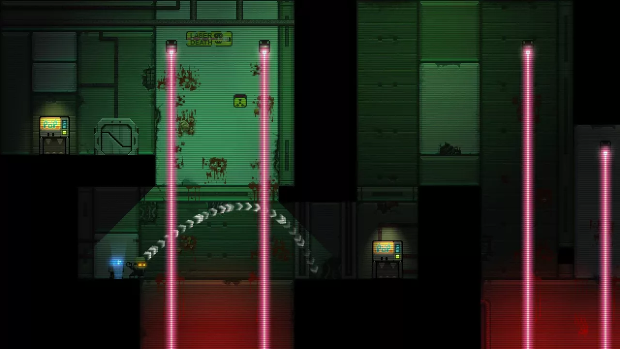 Stealth Bastard Deluxe - The Teleporter Chambers