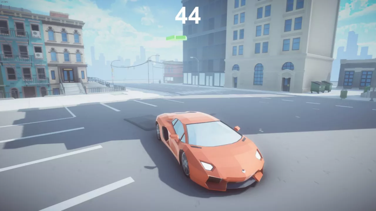 Crazy City Driving - Racing car