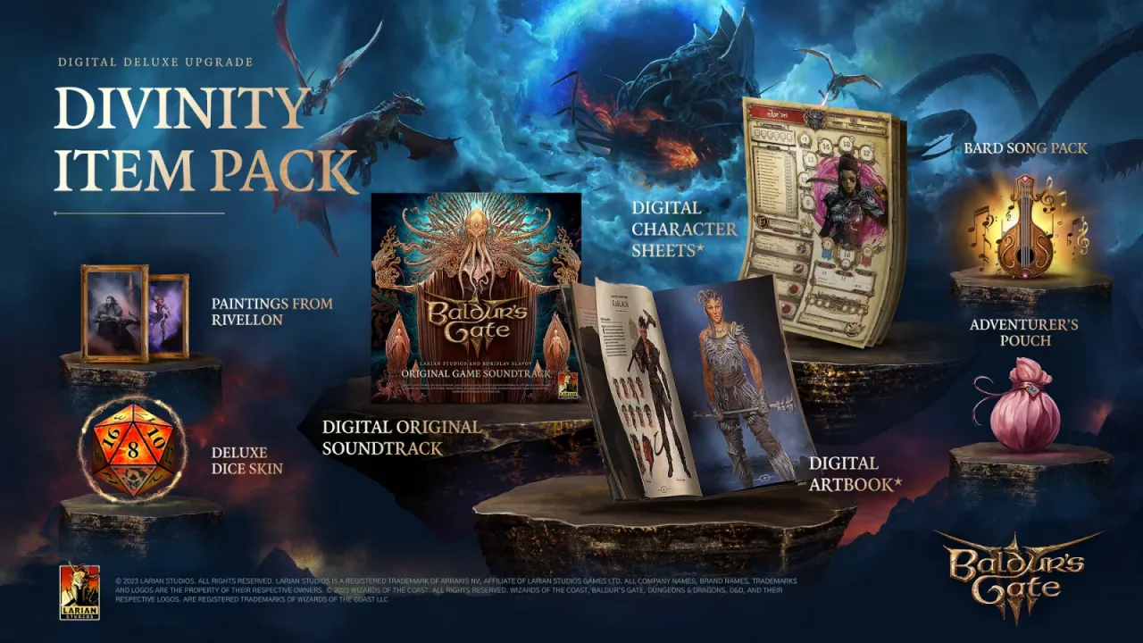 Baldurs Gate 3 - Digital Deluxe Edition DLC