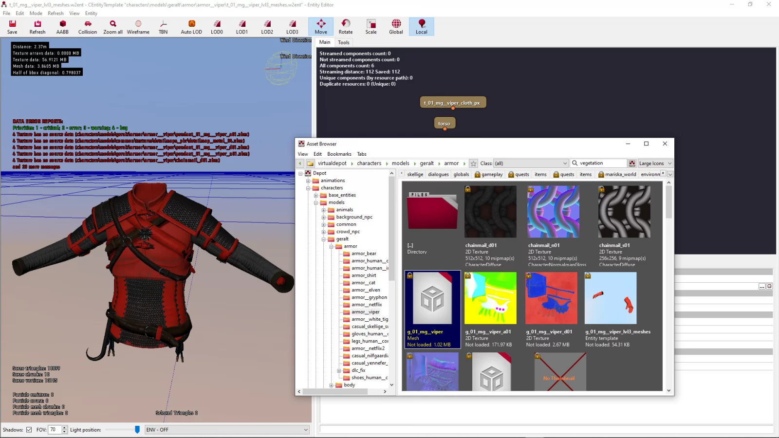 REDkit для игры «Ведьмак 3»