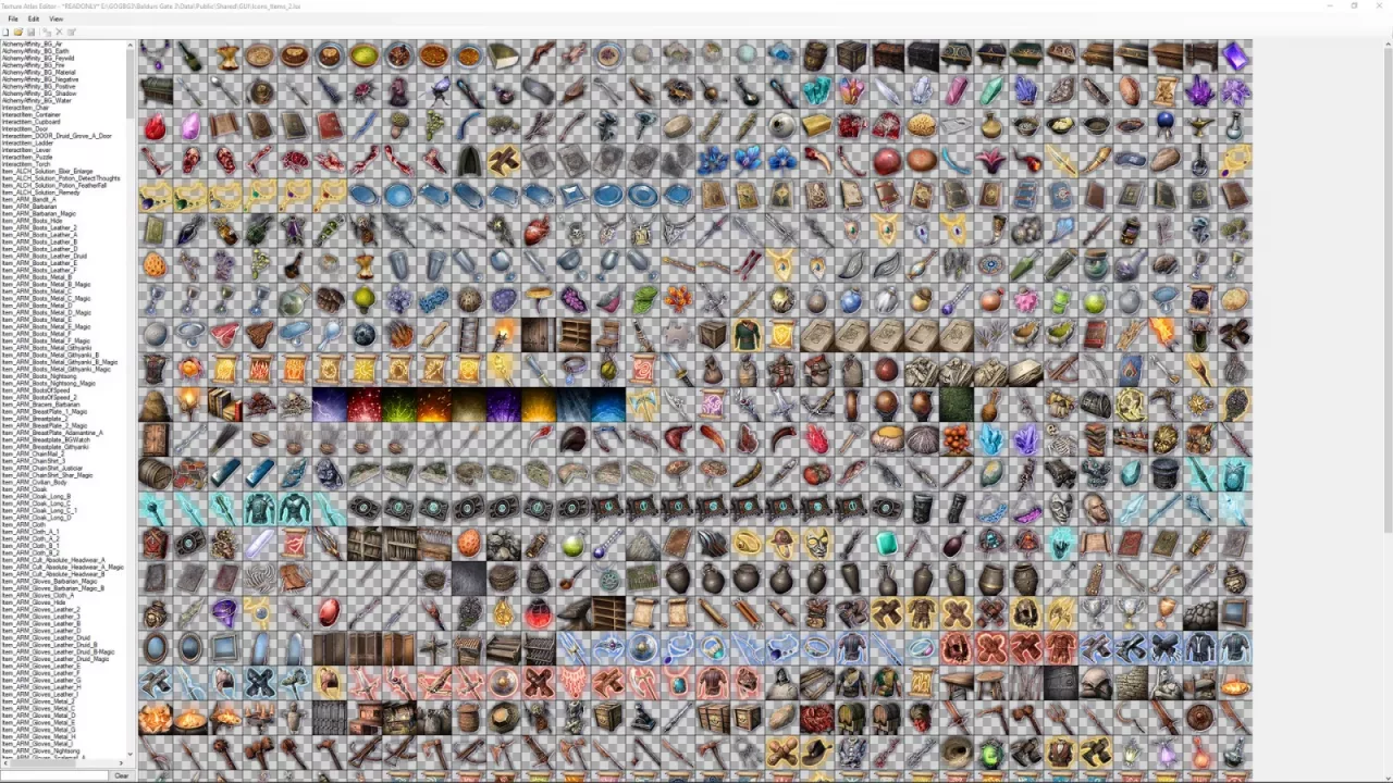 Baldurs Gate 3 Toolkit Data