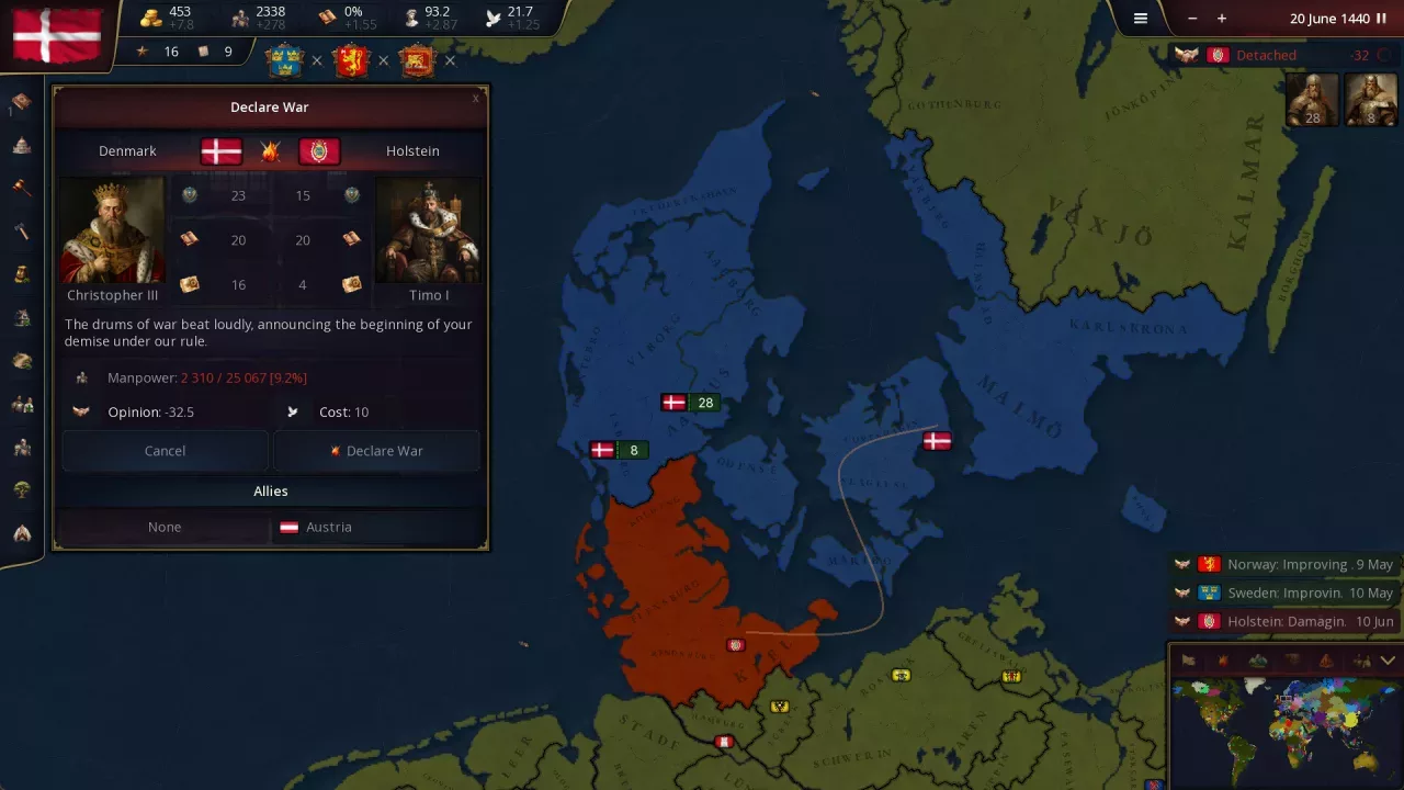 Age of History 3: Smaller Map