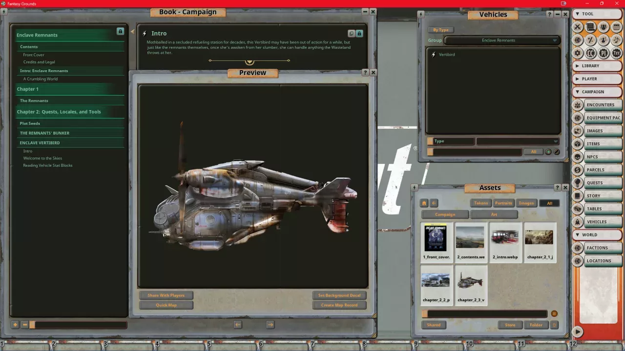 Fantasy Grounds - Fallout RPG - NPC Pack 2 - Enclave Remnants