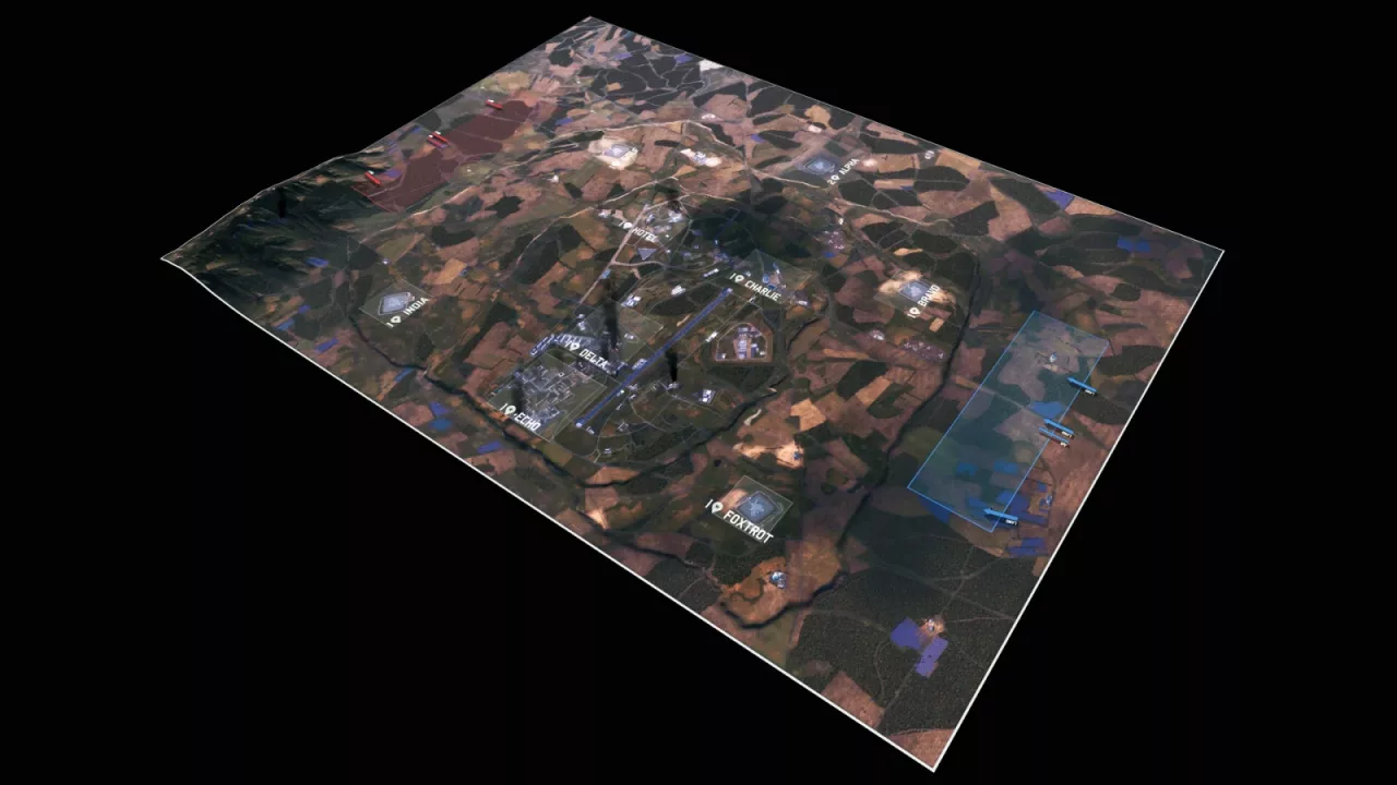 WARNO - Reinforcement Pack #4 - Albion Map