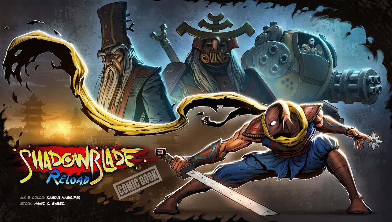 Shadow Blade: Reload - Soundtrack, Art Book and Comic