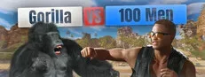 Gorilla Vs 100 Men