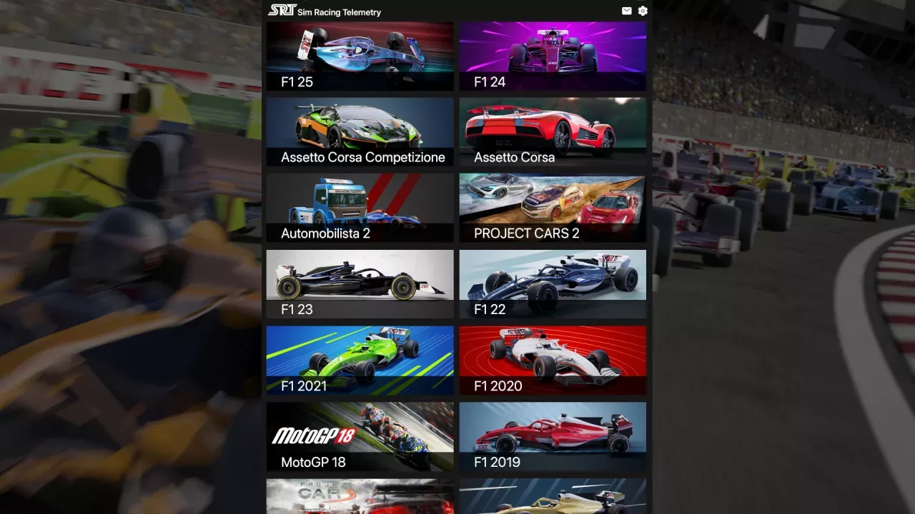 Sim Racing Telemetry - F1 25