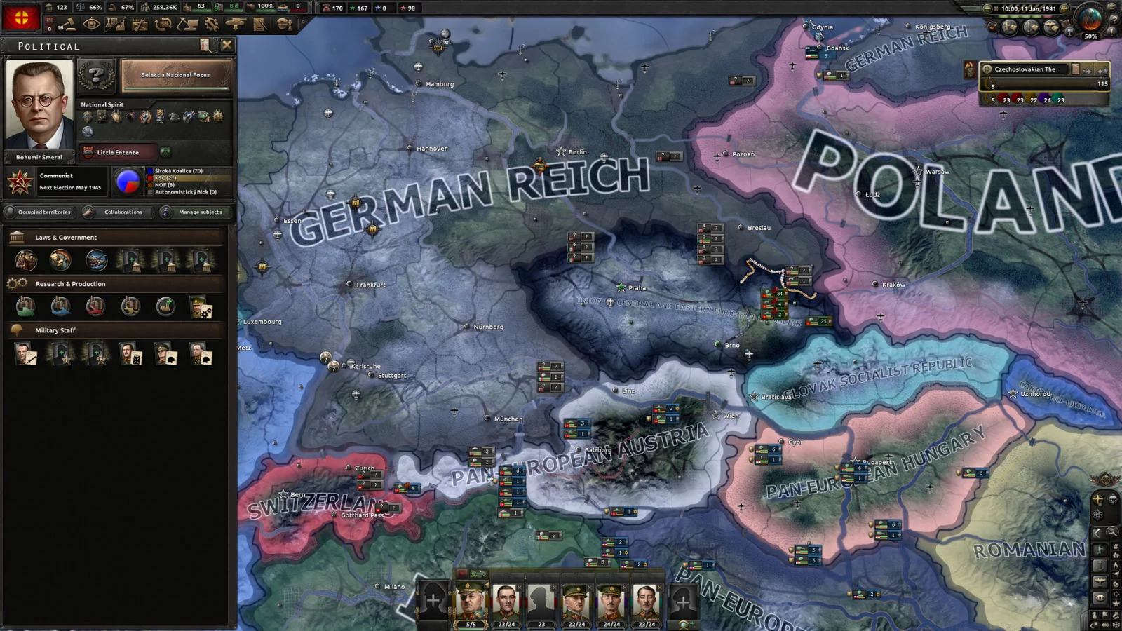 Focus Pack - Hearts of Iron IV: Peace For Our Time