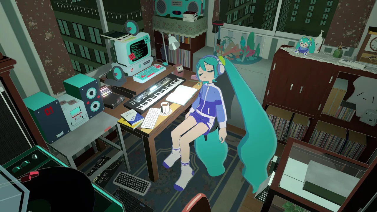 gogh: Focus with Your Avatar – STUDY WITH MIKU Avatar&Room DLC