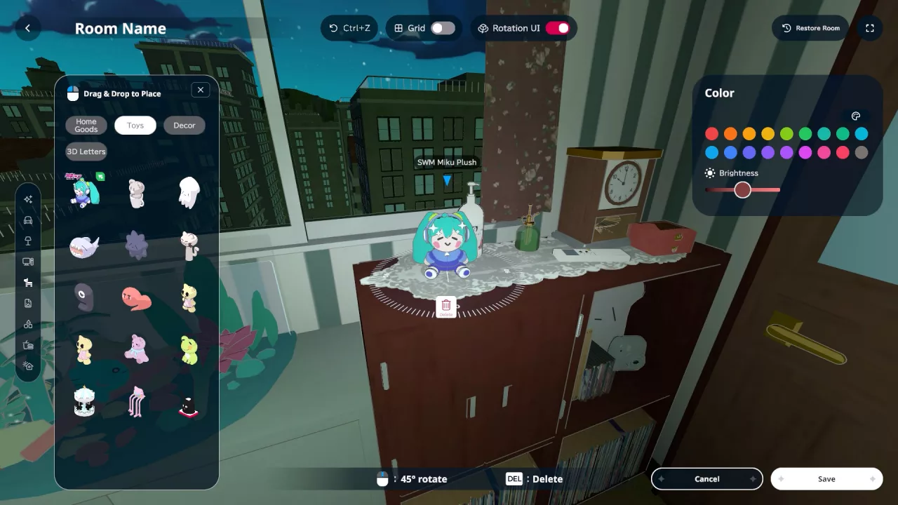 gogh: Focus with Your Avatar – STUDY WITH MIKU Avatar&Room DLC