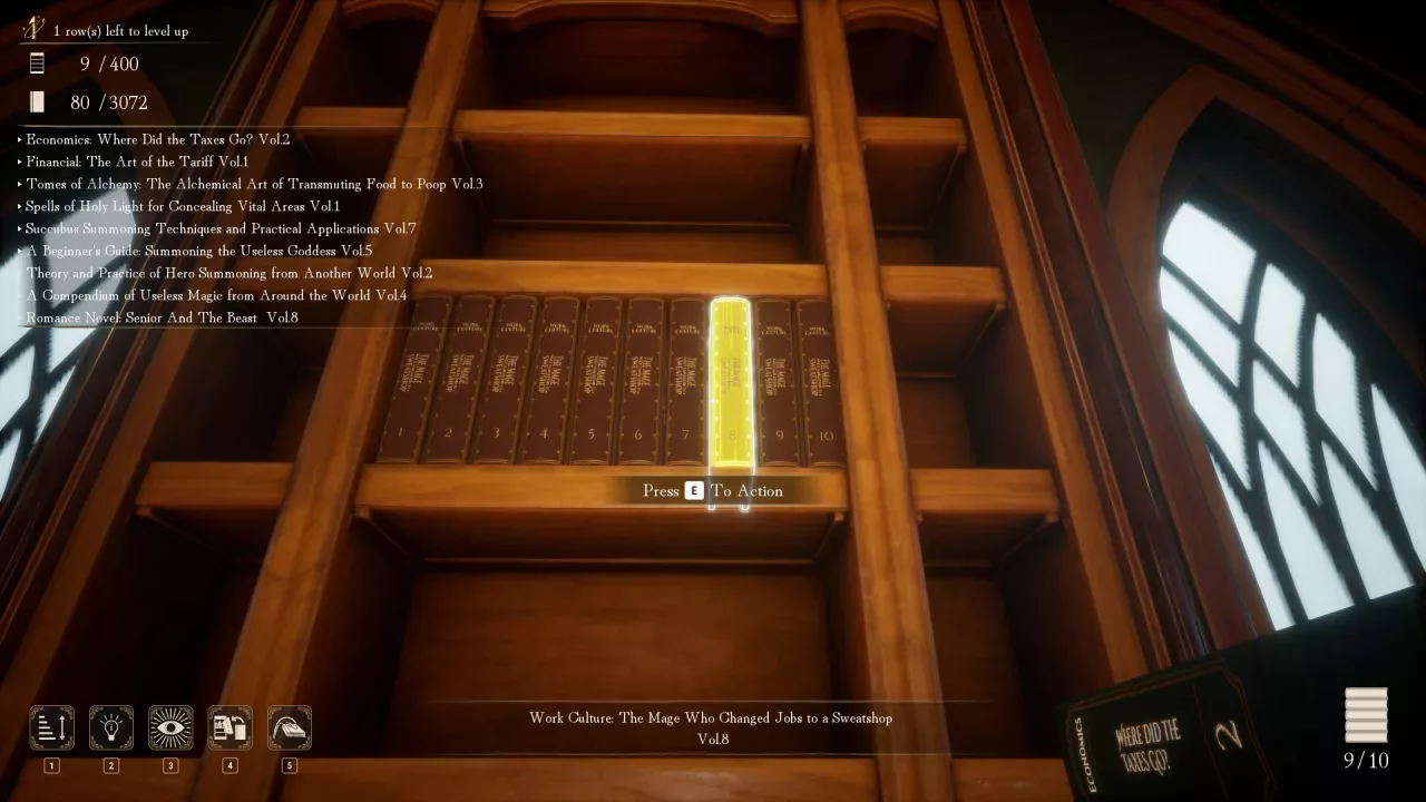 Librarian: Tidy Up the Arcane Library!