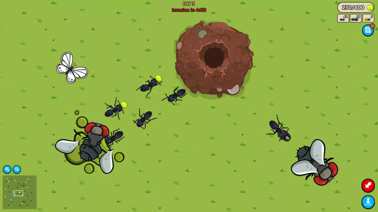Anthill Wars: Ant Colony Sim
