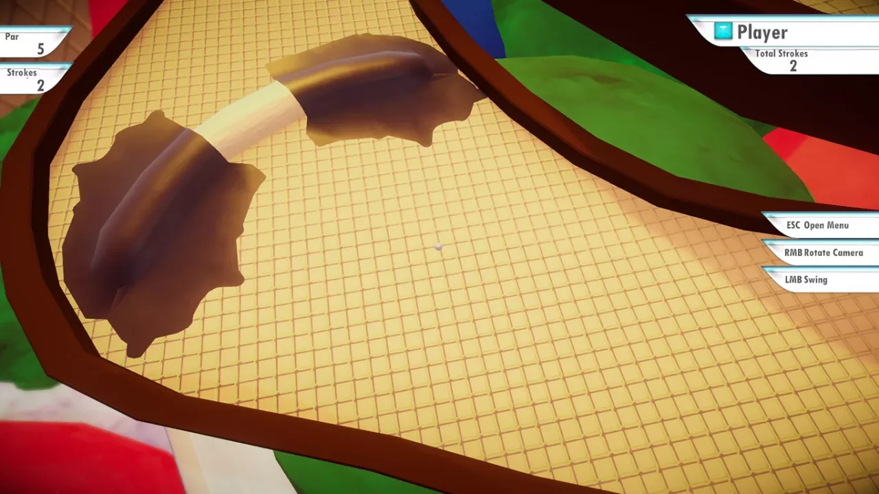 3D MiniGolf: Candy Shop