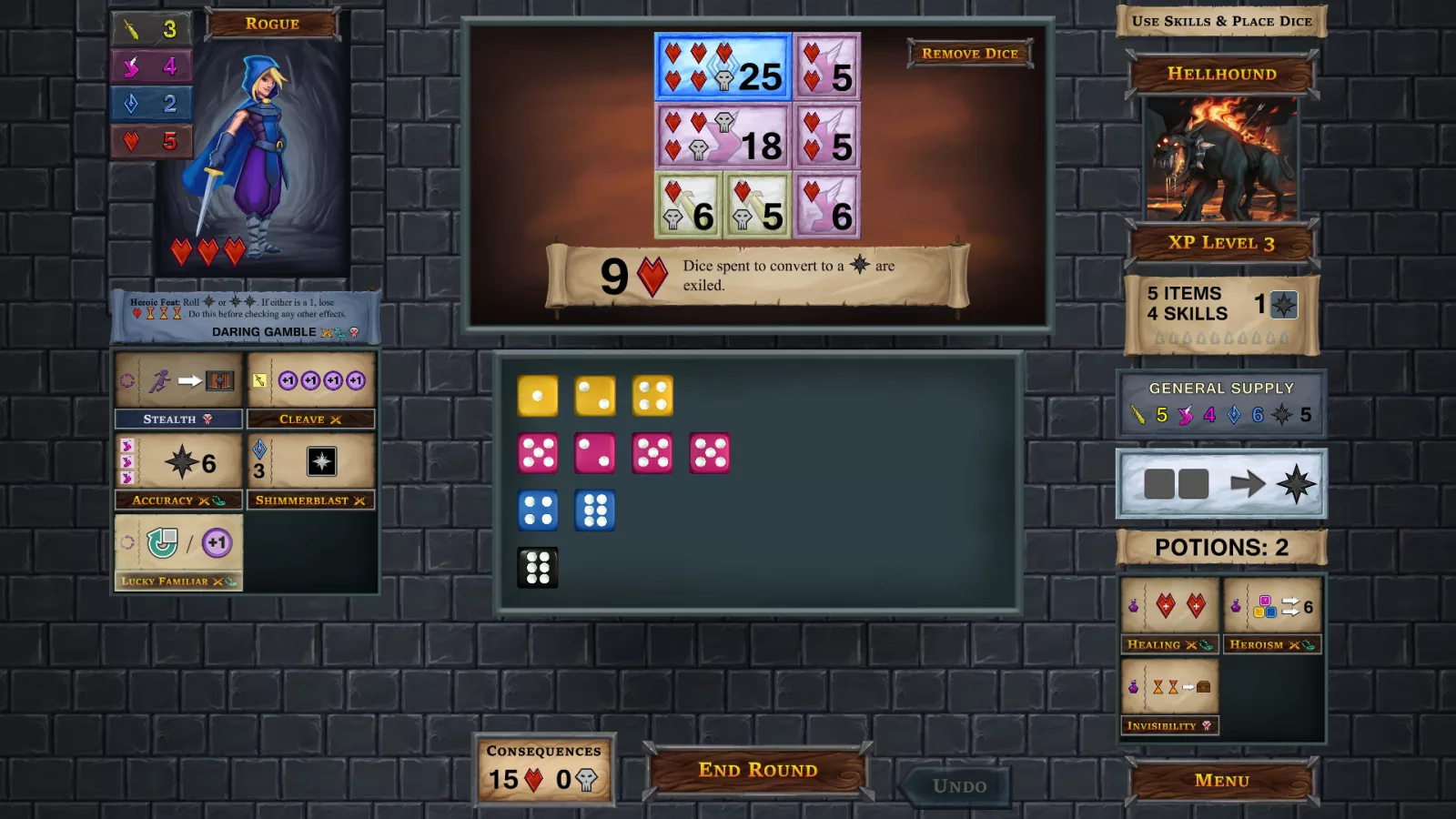 One Deck Dungeon - Cinder Plains