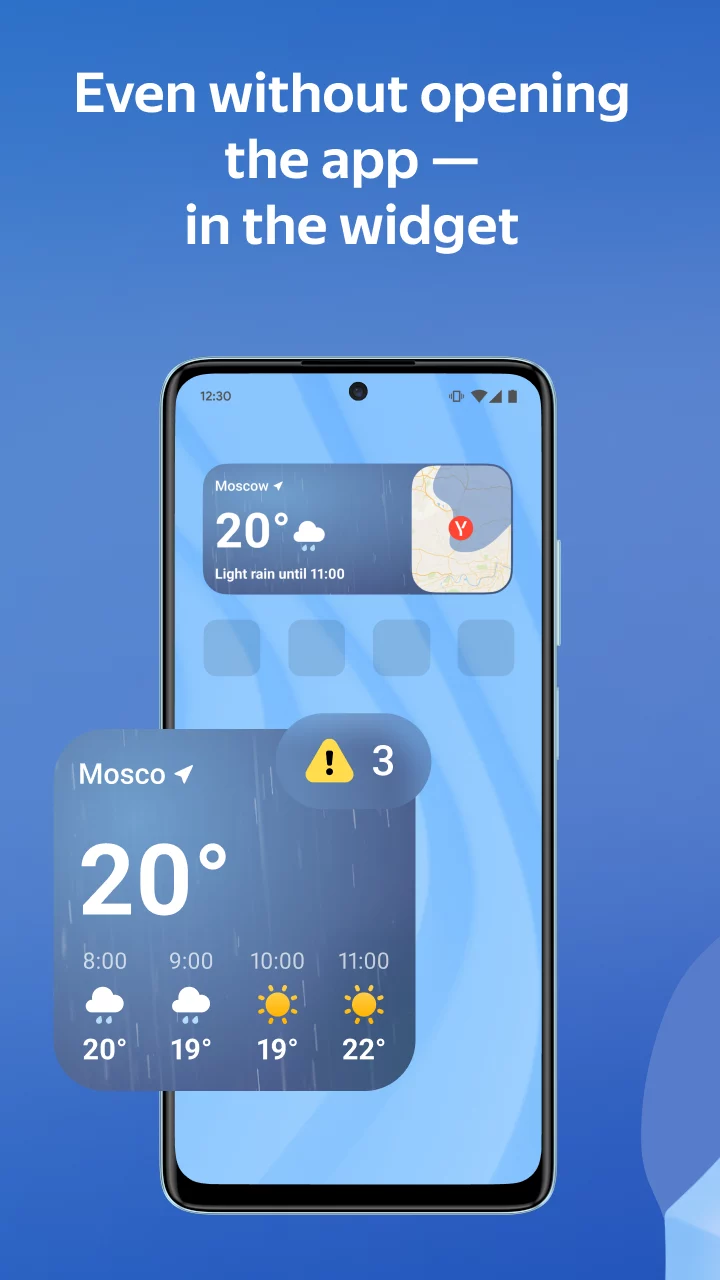 Yandex Weather & Rain Radar