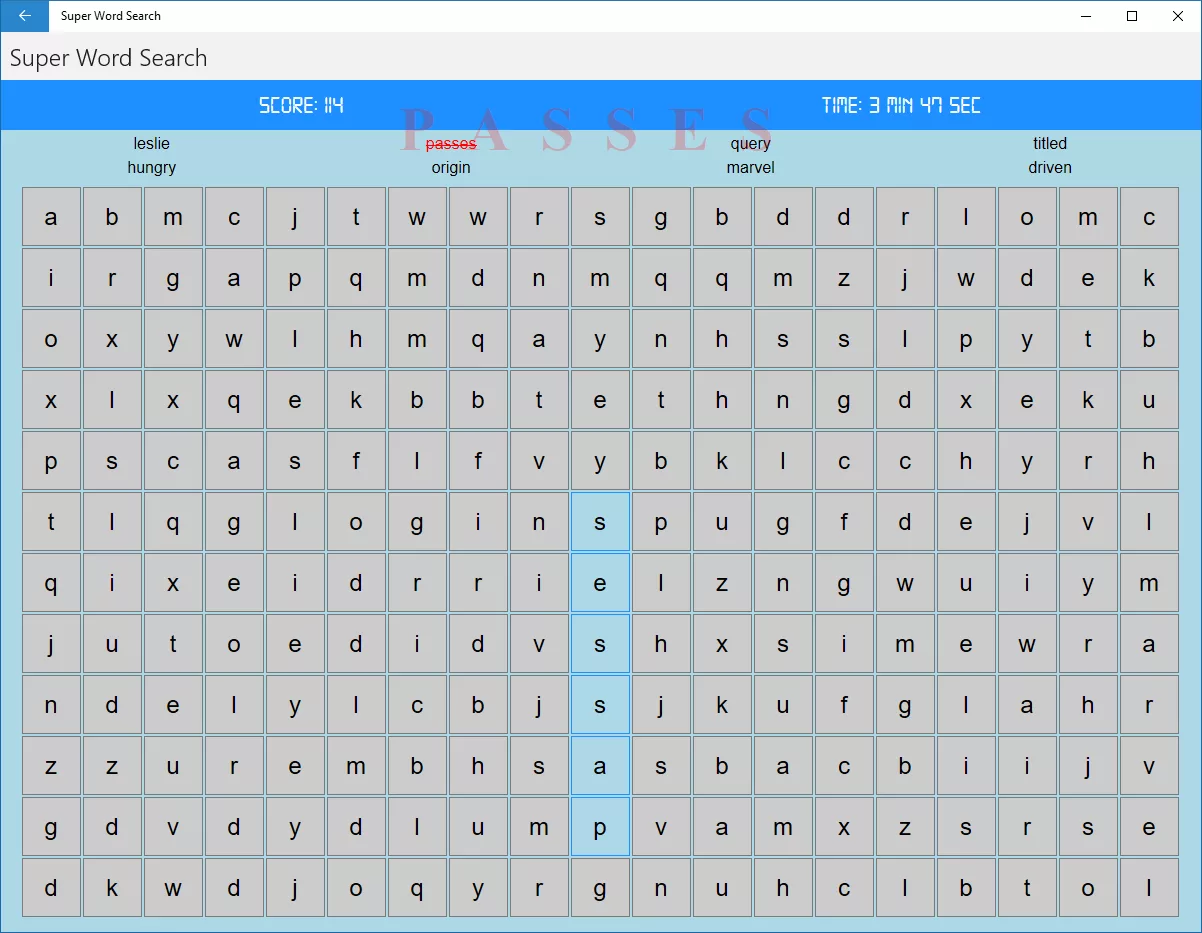 SuperWordSearch