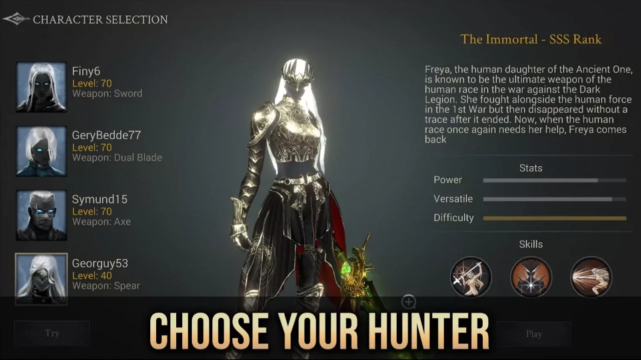 Shadow Hunter: Offline Premium