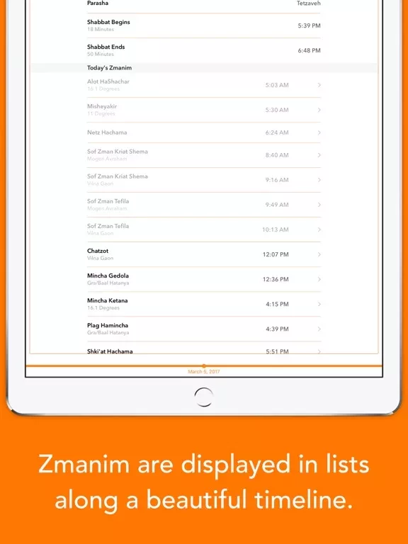 Ultimate Zmanim
