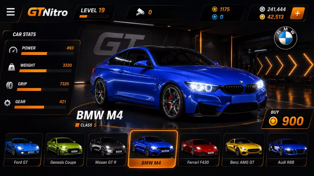 GT Nitro:Drag Racing Car Games