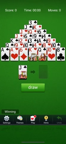 Pyramid Solitaire Classic Card