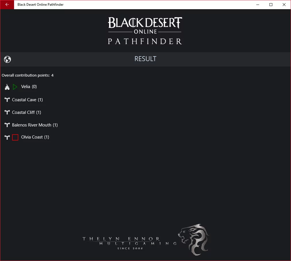Black Desert Online Pathfinder