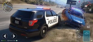 Cop Crime Chase: Police Car