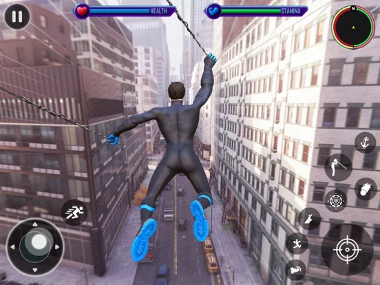 Spider Rope Hero Man Fighter 3