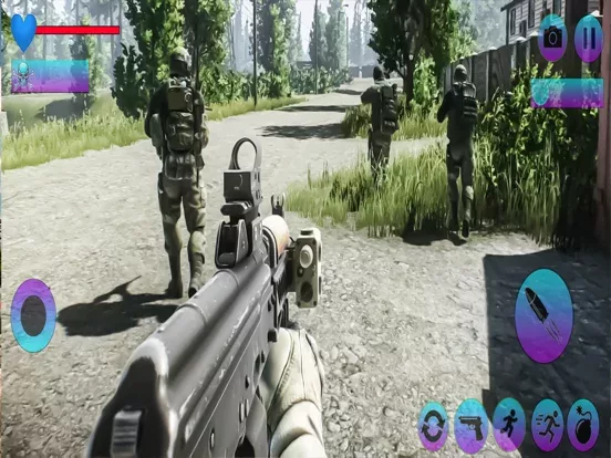 Commando: Стрельба из оружия