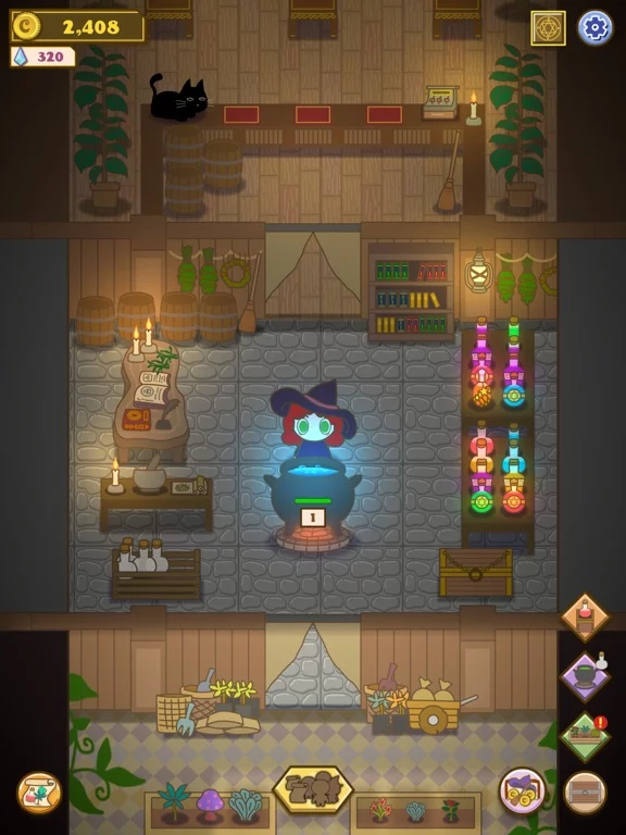 Witch Makes Potions