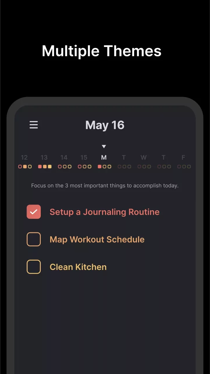 3 Things - Todo List for Focus