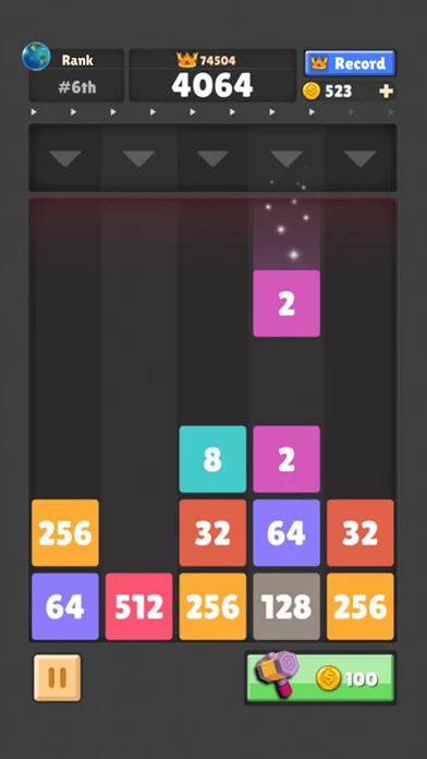 Drop The Number : Merge Puzzle