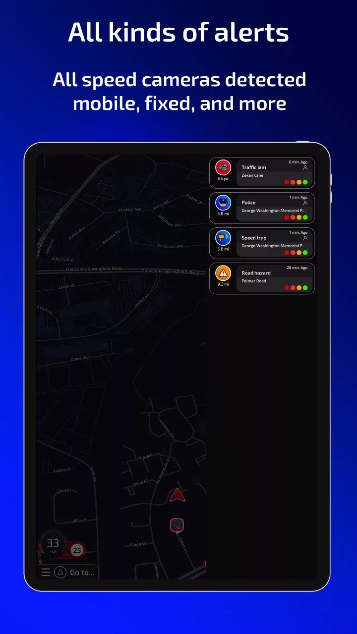 Radarbot: Radar Detector, GPS