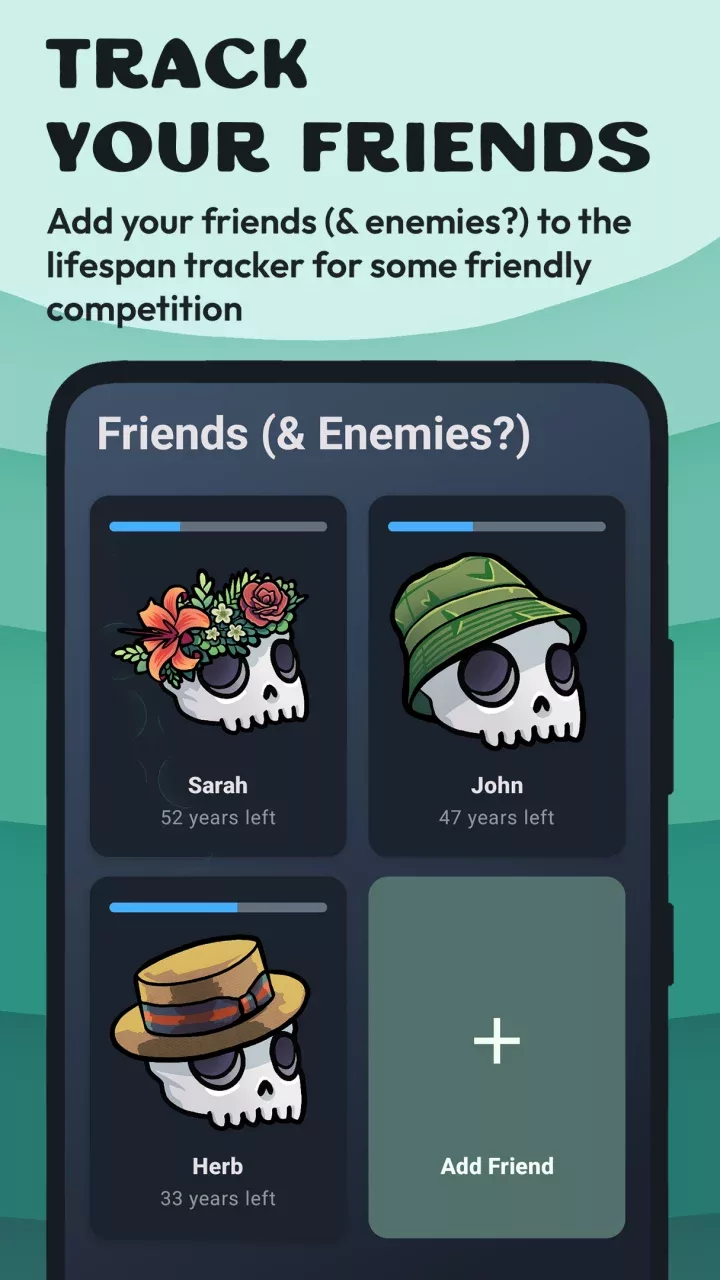 mori: memento mori countdowns