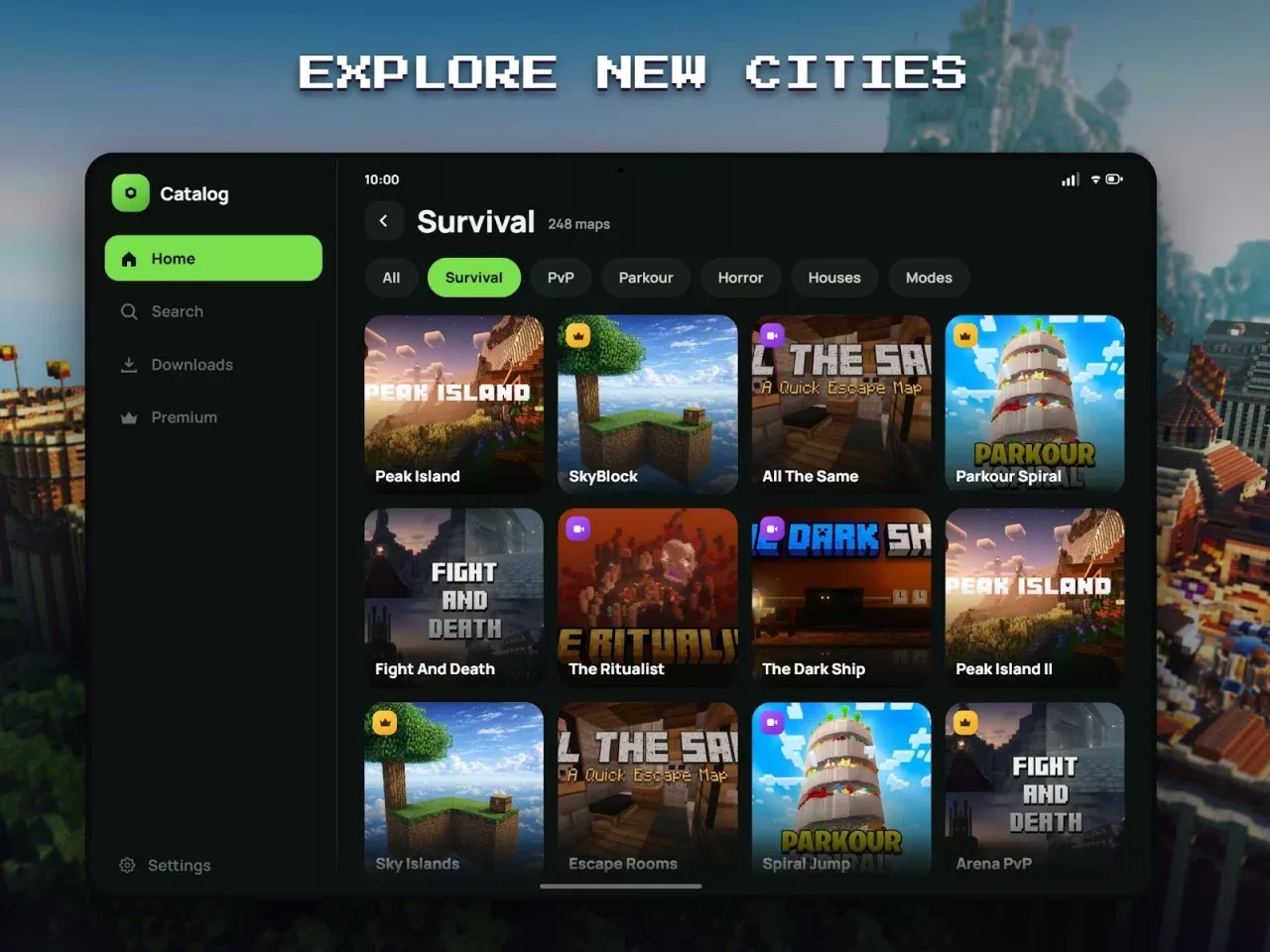 Minecraft Maps & Worlds