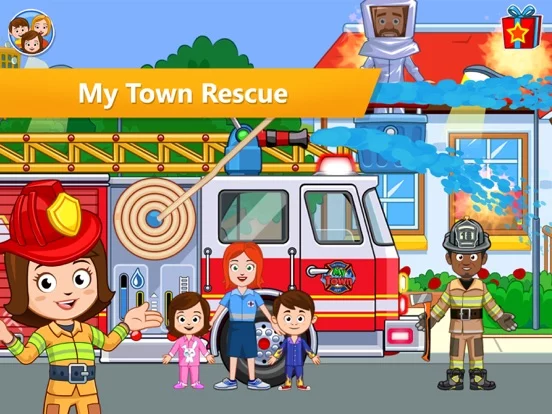 My Town: Firefighter Games