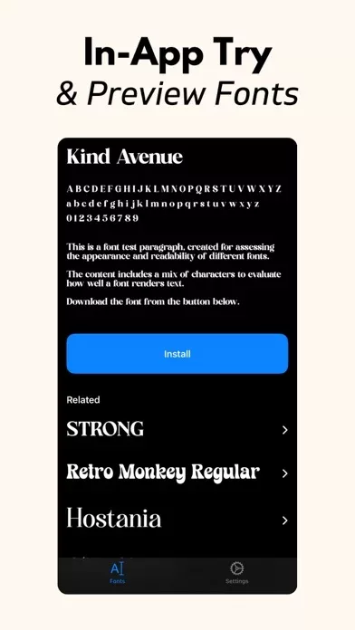 Fonts for Procreate+
