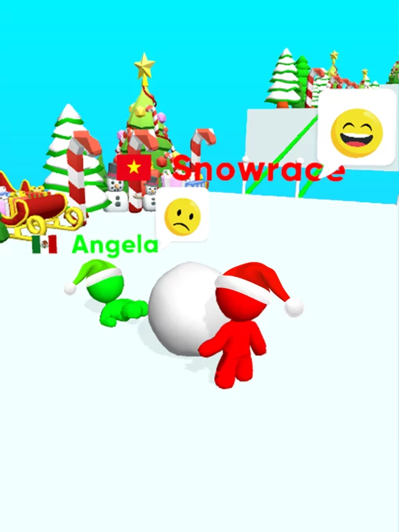 Snow Race 3D™: Fun Xmas Racing
