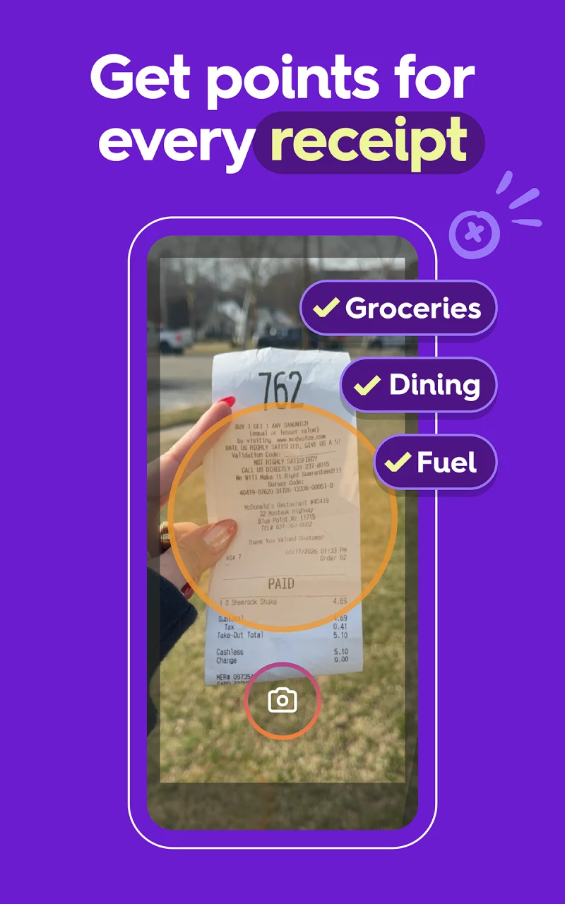 Fetch: Receipts For Gift Cards